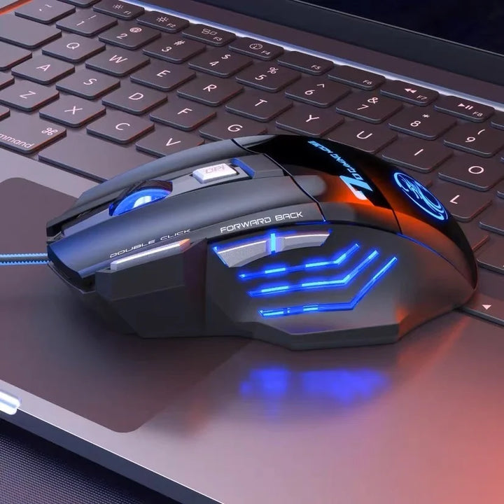 Mouse Gamer Profissional Laser X7 RGB