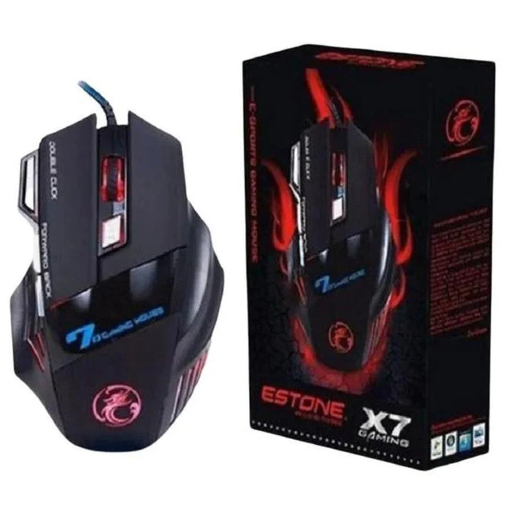 Mouse Gamer Profissional Laser X7 RGB