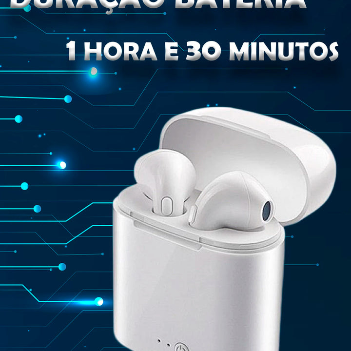 Fone de ouvido i7S TWS Bluetooth