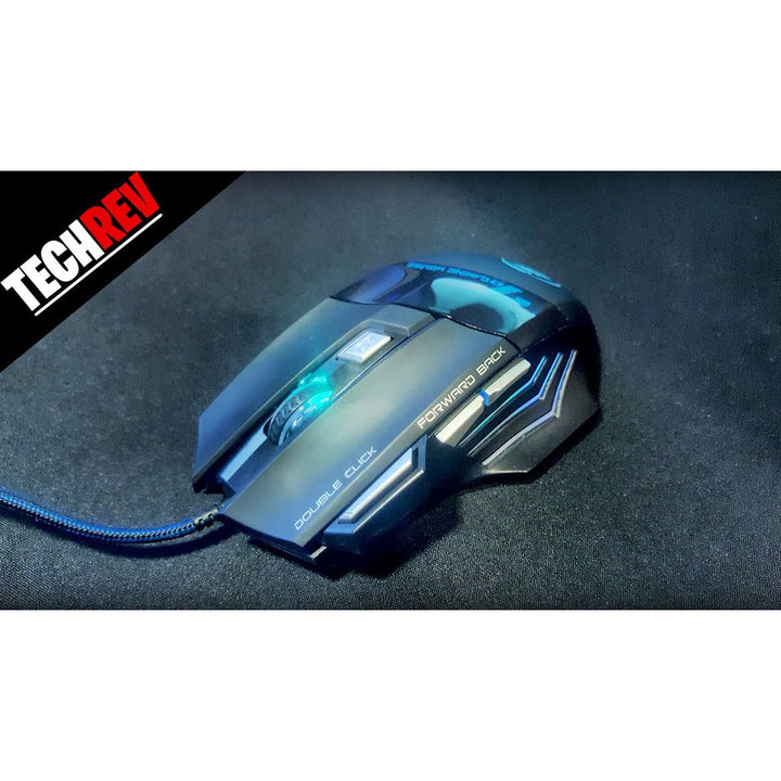 Mouse Gamer Profissional Laser X7 RGB