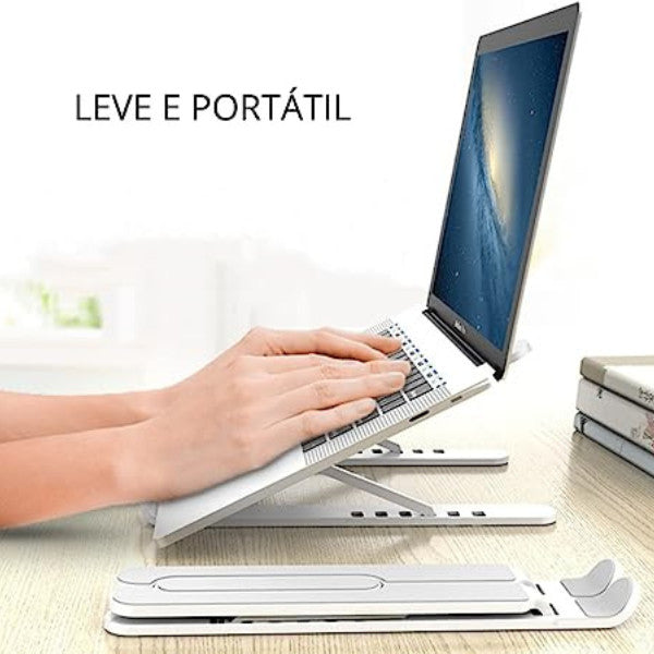 Suporte para Notebook ajustável ergonômico